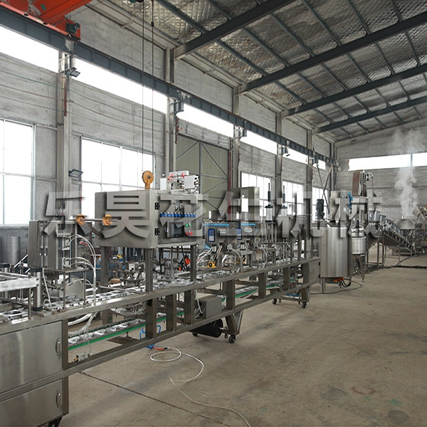 鷹嘴豆醬生產線